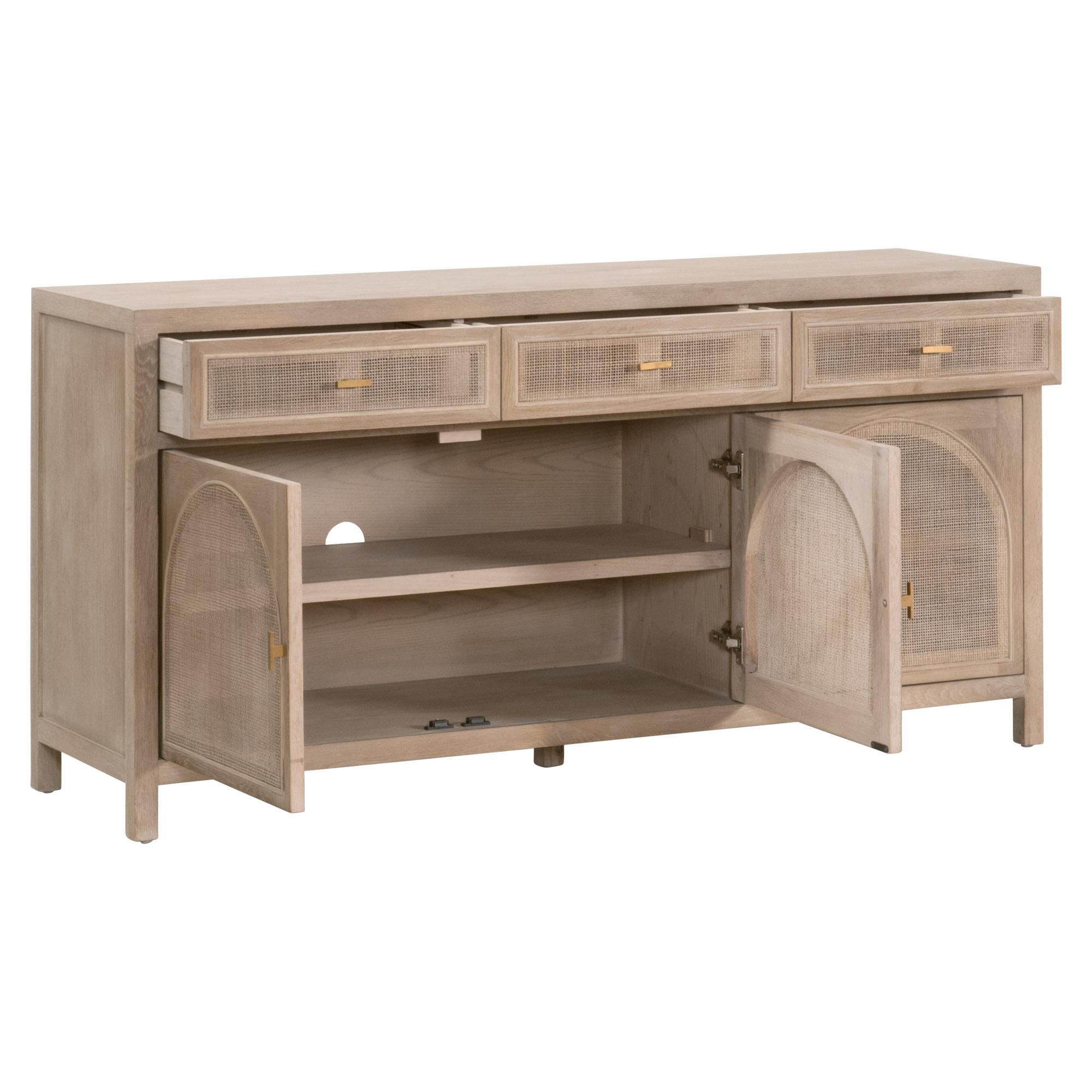 Cane Media Sideboard large image 