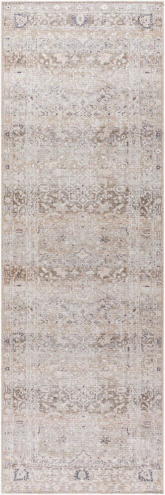 Rainier Machine Woven Rug, by Surya, 7'10.49" length x 2'7.5" width