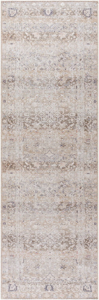 Rainier Machine Woven Rug, by Surya, 7'10.49" length x 2'7.5" width