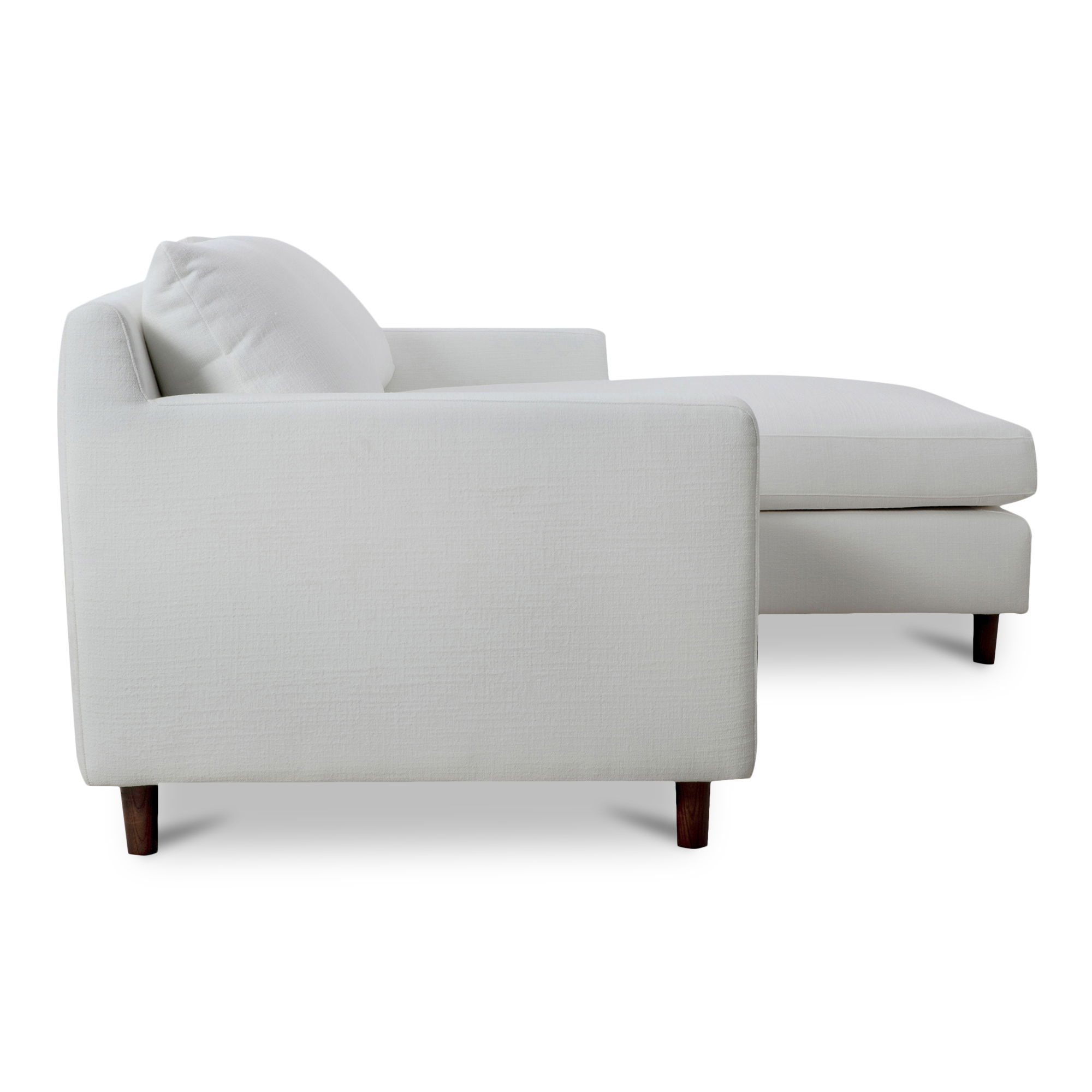 Hutton Right Sectional White large image 