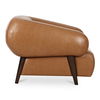 Devlin Lounge Chair Tan Leather thumbnail 3