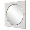 Cyprus White Square Mirror thumbnail 6