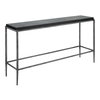 Crescendo Black Concrete Console Table, by Uttermost, 60" width x 32" height x 14" depth thumbnail 5