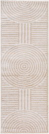 Fossay Shag Machine Woven Rug, by Surya, 7'2.61" length x 2'7.5" width thumbnail