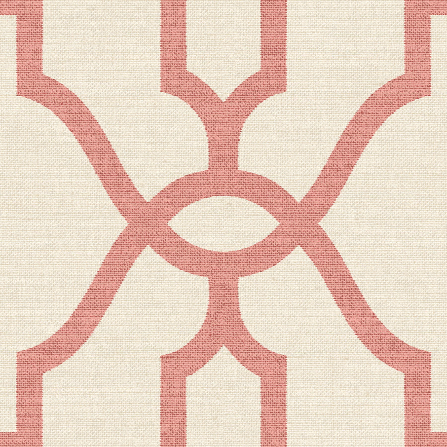 Woven Trellis Pompian Red Wallpaper large image 