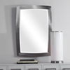 Haskill Brushed Nickel Mirror, by Uttermost, 24" width x 34.25" height x 1.25" depth thumbnail 5