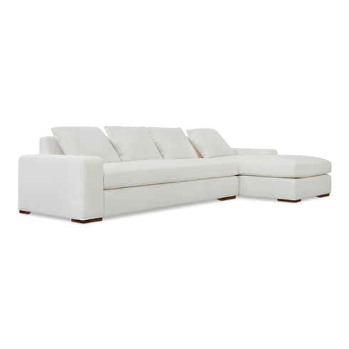 Thomas Right Sectional Ivory