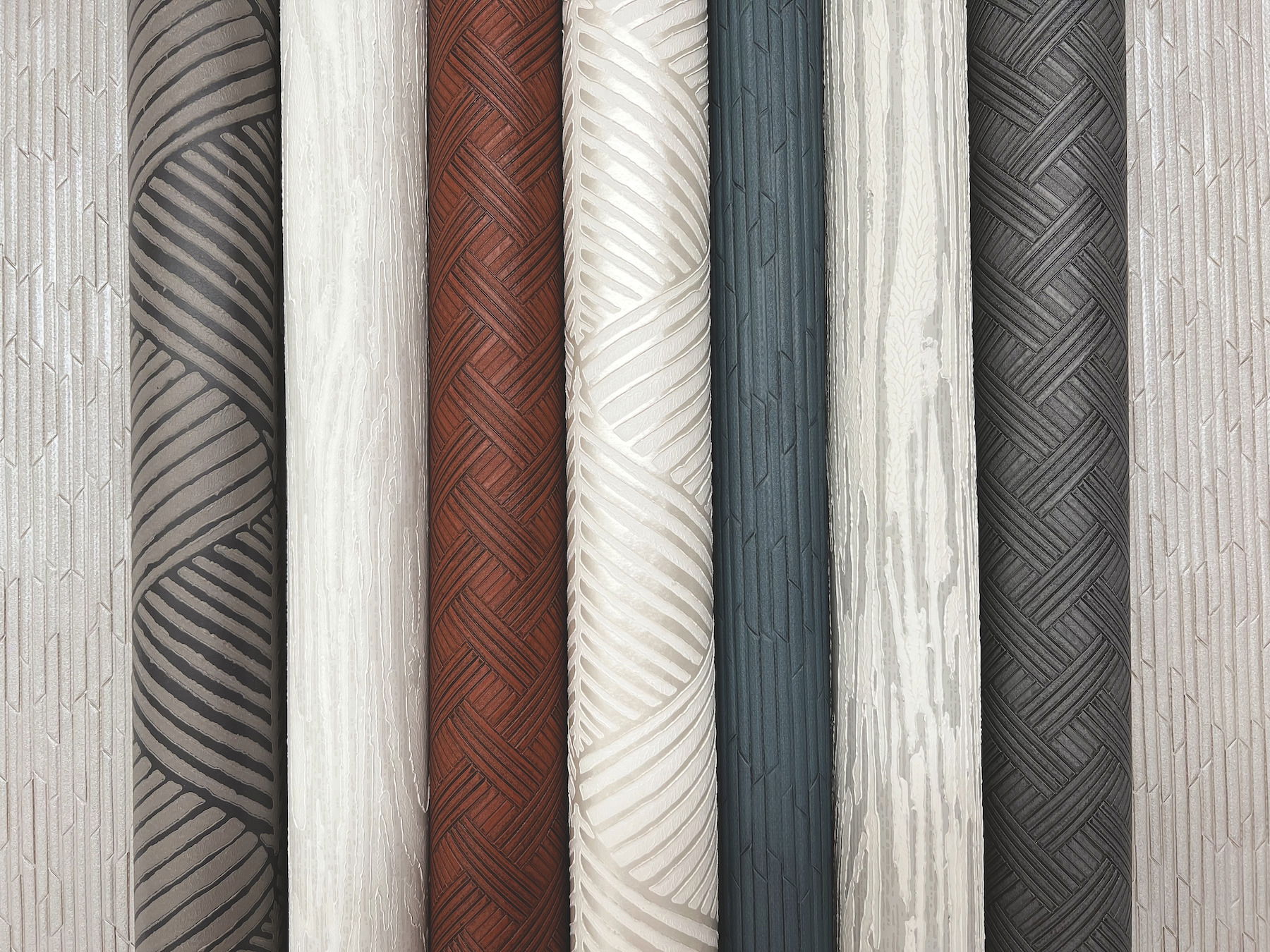 Heartwood Smoke Wallpaper, by York Wall, 27' length x 2'3" width x 0.02" depth View 8