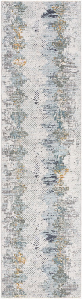 Dresden Machine Woven Rug, by Surya, 10'0.08" length x 2'7.5" width