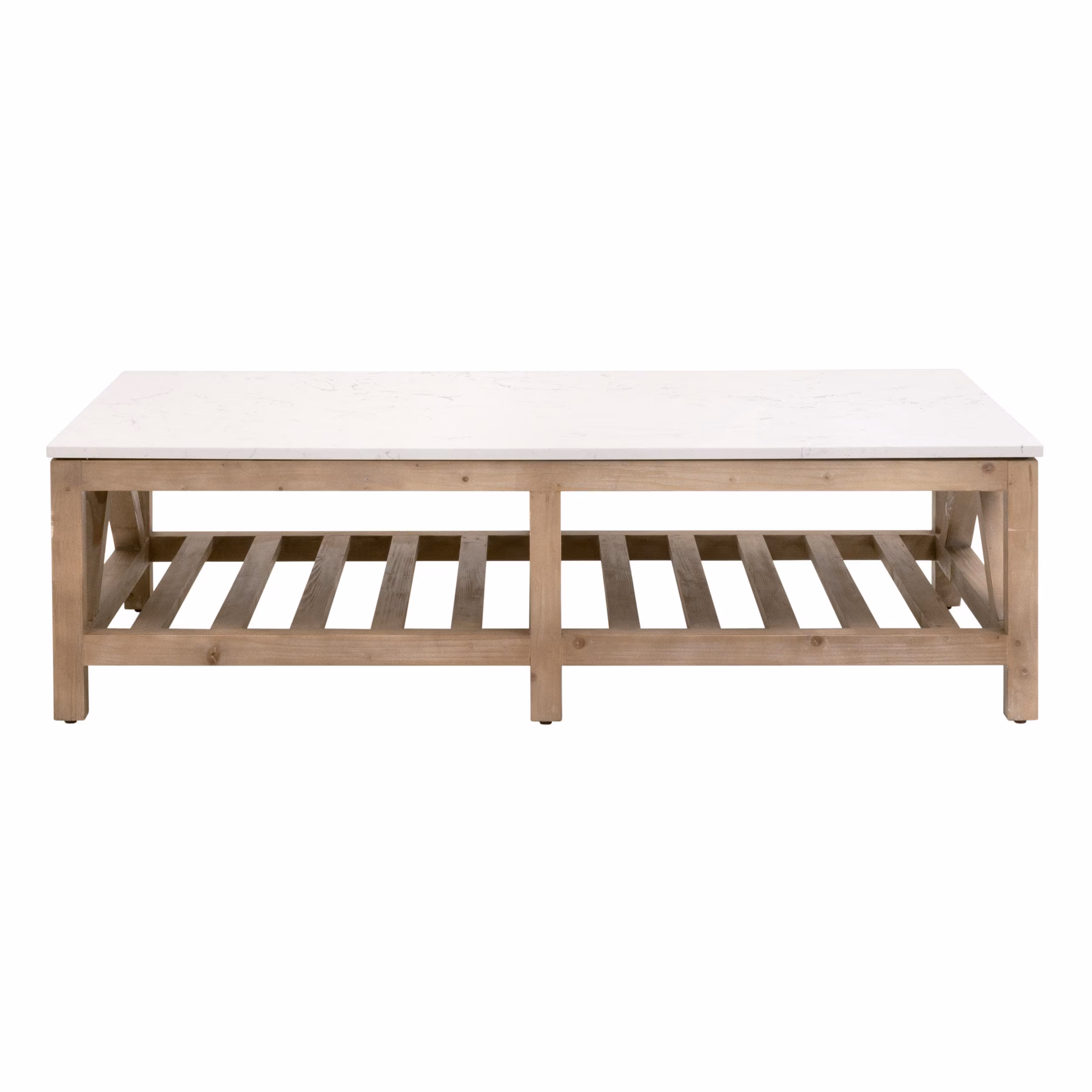 Spruce Coffee Table, by Essentials for Living, 63" width x 17.5" height x 35.5" depth View 1