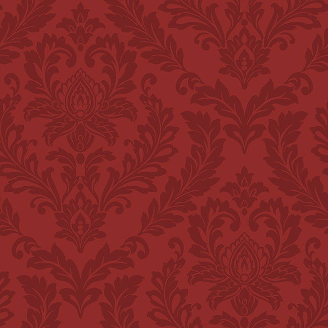 Damask Purple & Red Wallpaper large image 
