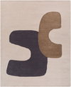 Rossi Handmade Rug, by Surya, 1'6" length x 1'6" width thumbnail