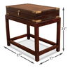 Winchester Box On Stand, Side & End Table by Sarreid, 27" length x 17" width x 24" height thumbnail 11