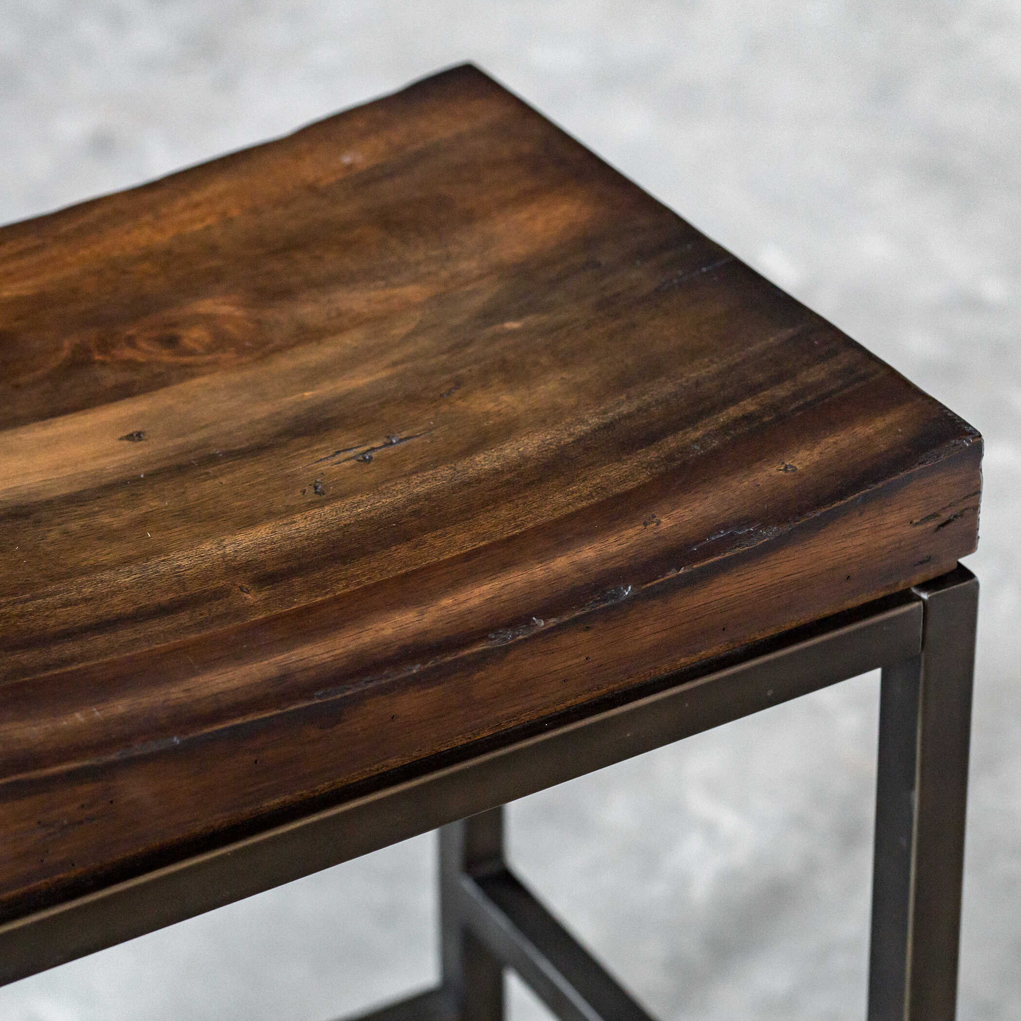 Beck Wood Counter Stool large image 