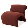Vignola Armless Chair, Accent Chair by Eichholtz USA, 27.17" width x 26.38" height x 29.13" depth thumbnail 2