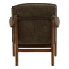 Talesa Occasional Chair Olive, Accent Chair by Dovetail, 28.25" width x 32.25" height x 33.25" depth thumbnail 4