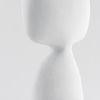 Rylee 11.6H White Ceramic Vase thumbnail 6