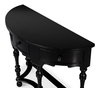 Abraham Half Round Console, by Sarreid, 1'3" length x 3'2" width x 8" height thumbnail 10
