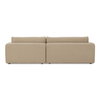 Madrid Right Sectional Cool Beige, Sectional Sofa by Moe's Home, 112" width x 33.5" height x 65" depth thumbnail 5