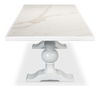 Rectangular Dining Table,Cortina White, by Sarreid, 108" length x 40" width x 30" height thumbnail 3