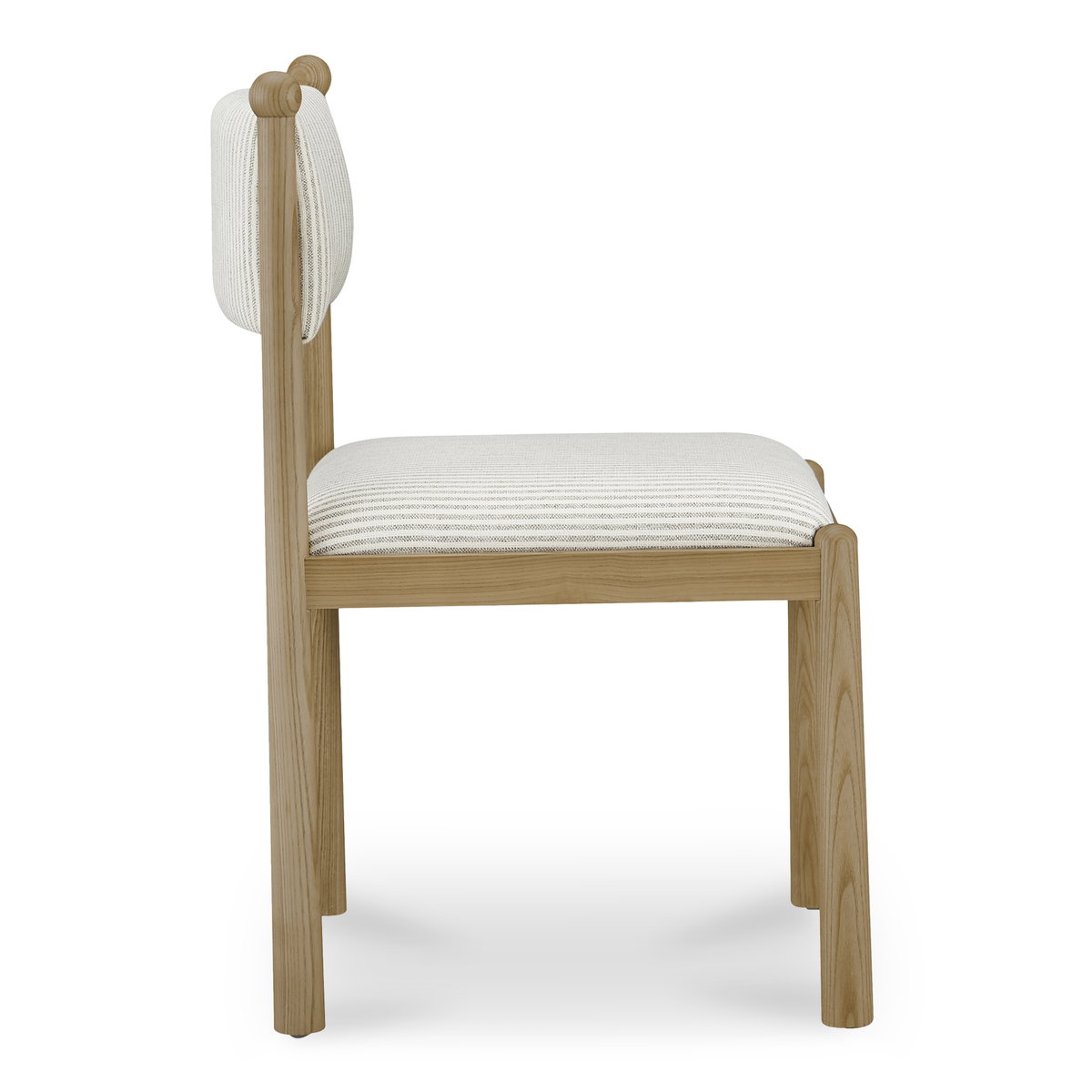Villetta Dining Chair Stripe - Set Of Two, by Moe's Home, 19.5" width x 33.5" height x 23" depth View 3