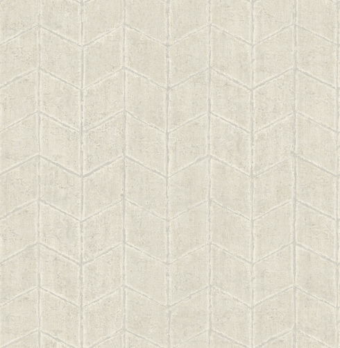 Flatiron Geometric Pearl Grey Wallpaper