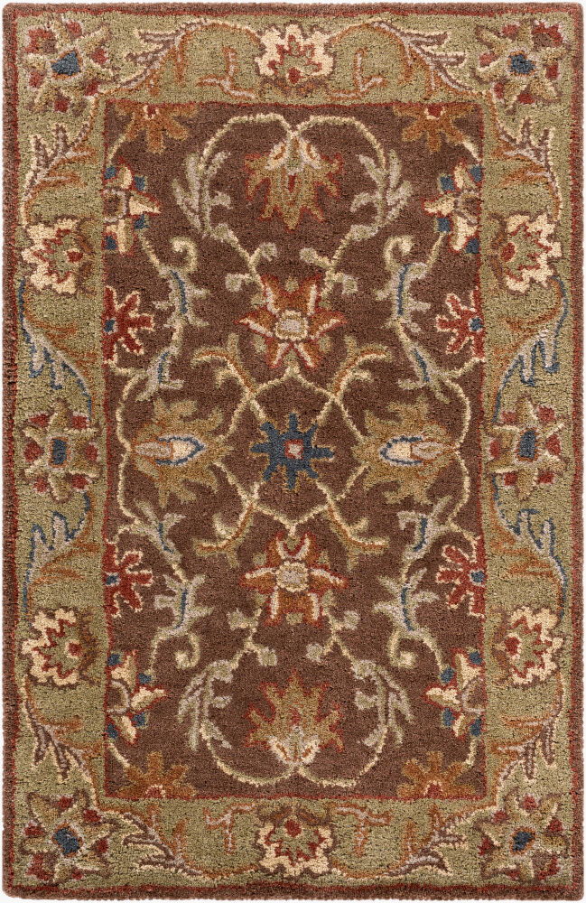 Caesar Handmade Rug, by Surya, 3' length x 2' width