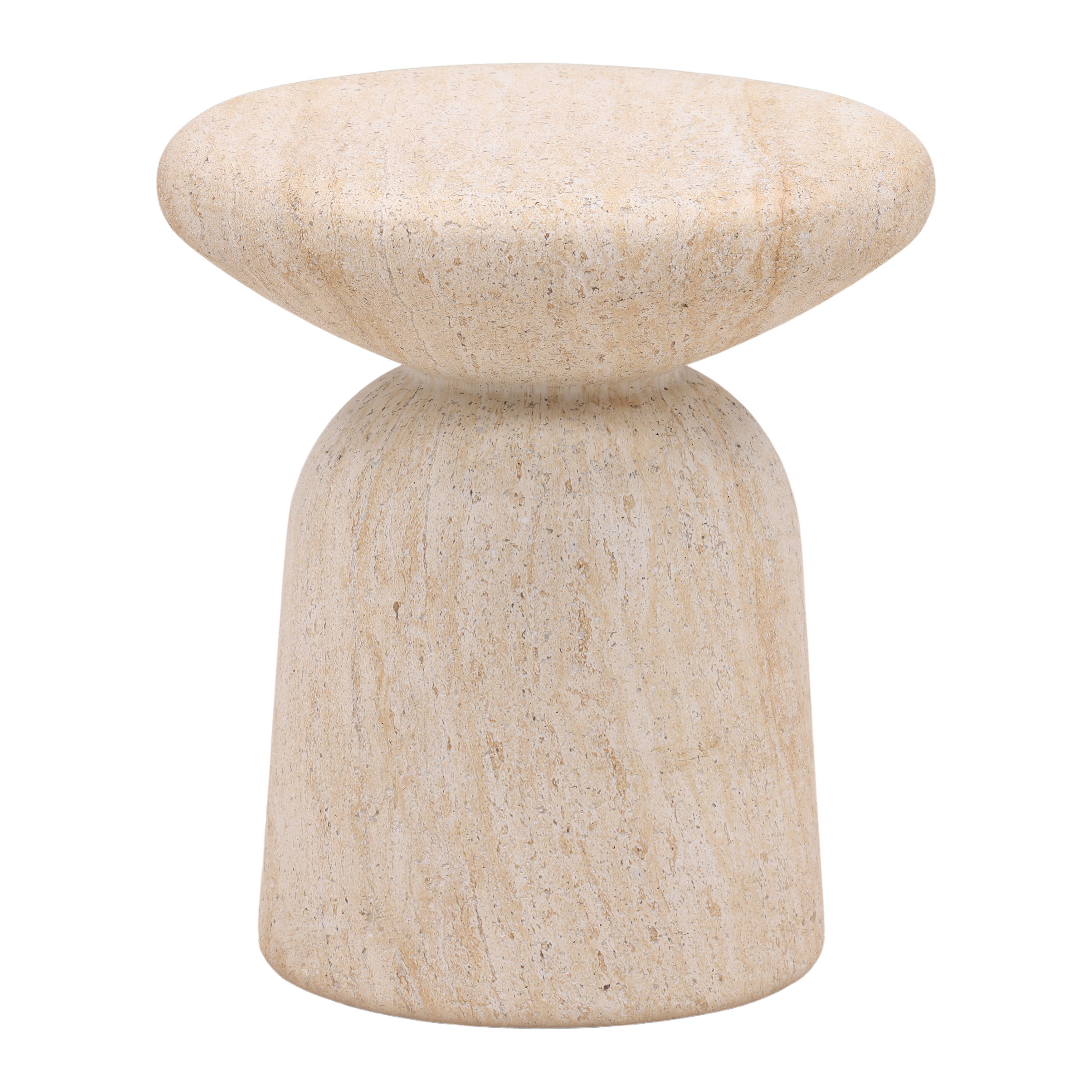 Marcellus Outdoor End Table Natural large image 