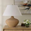 Eldon Terracotta Table Lamp, by Uttermost, 21" width x 23.5" height x 21" depth thumbnail 3