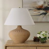 Eldon Terracotta Table Lamp, by Uttermost, 21" width x 23.5" height x 21" depth thumbnail 3