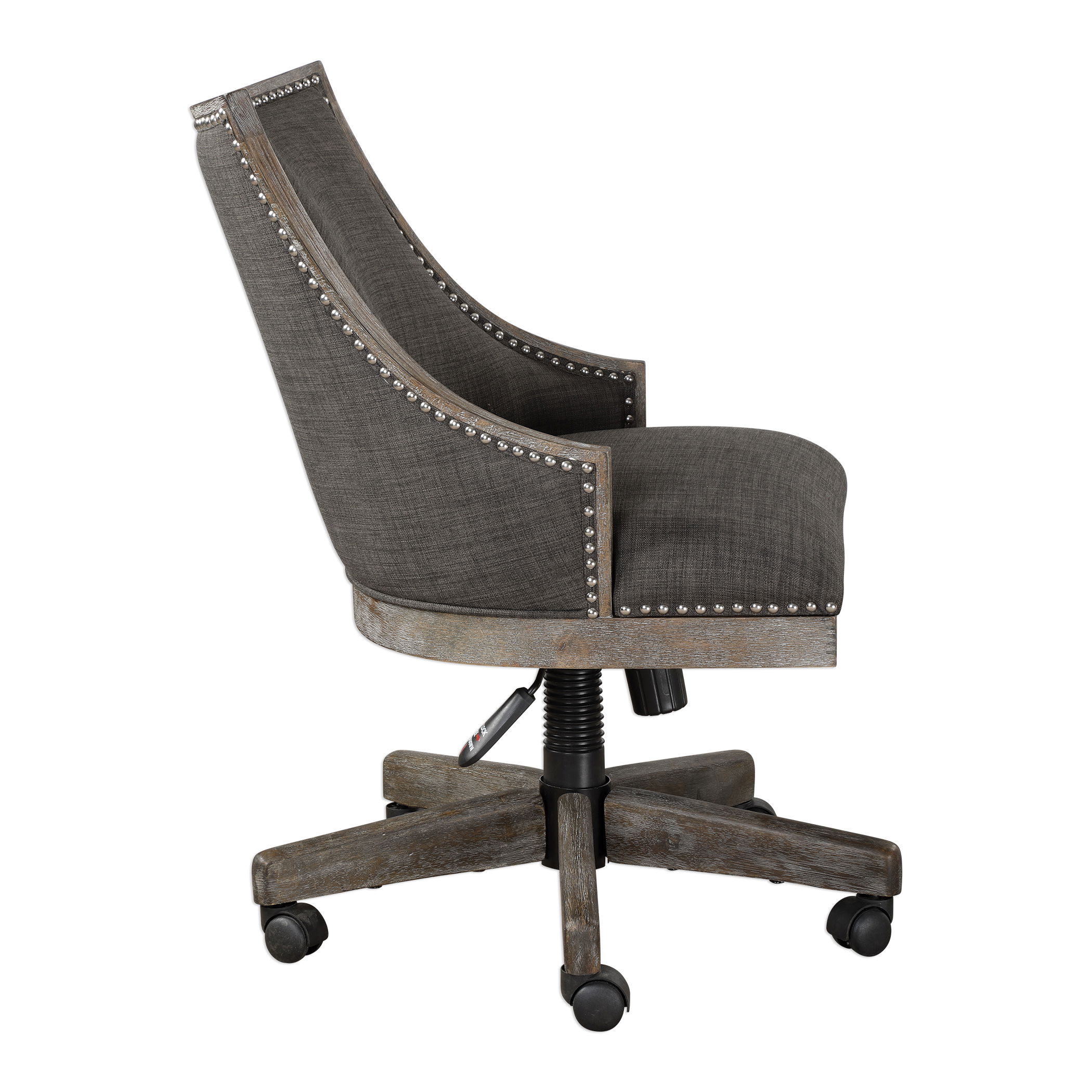 Aidrian Charcoal Desk Chair large image 