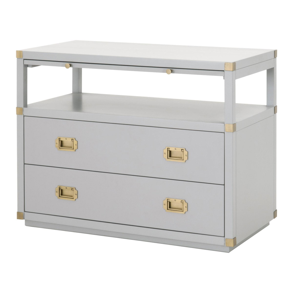 Bradley 2-Drawer Nightstand, by Essentials for Living, 35" width x 27" height x 17.75" depth View 3