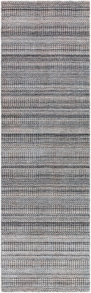 Hickory Handmade Rug, by Surya, 8' length x 2'6" width