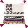 Zuri Accent Pillow Down, Decorative Pillow by Surya, 18" length x 18" width thumbnail
