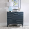 Colby Blue Drawer Chest, Cabinets & Chest by Uttermost, 36" width x 33" height x 18" depth thumbnail 2