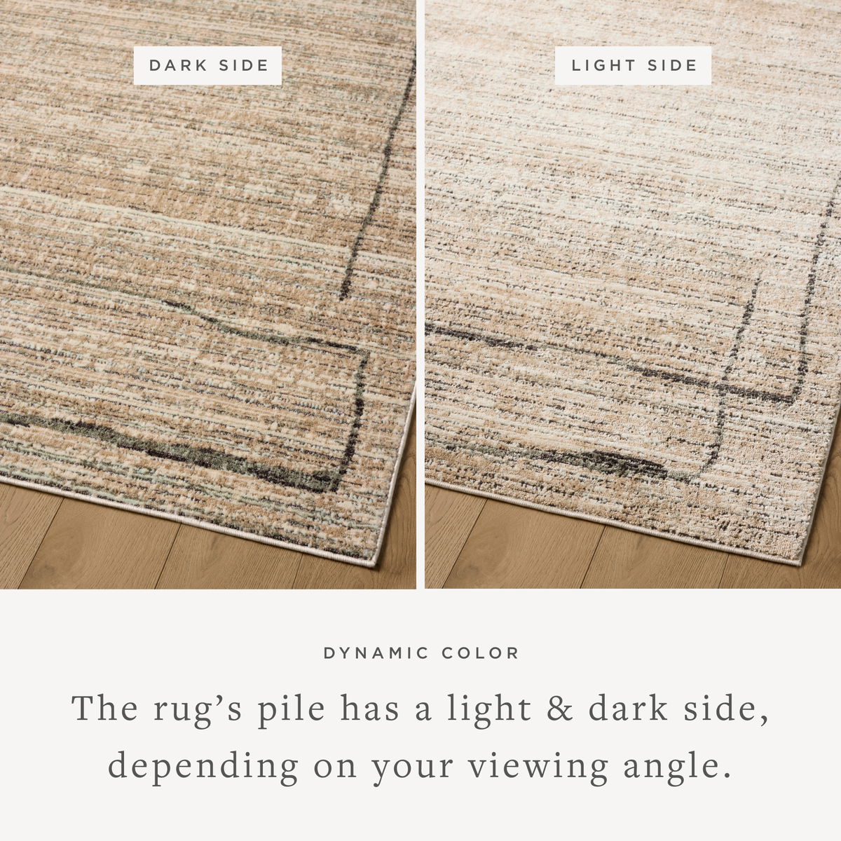 Jeremiah Brent x Loloi Bleecker Rug, 1'6" length x 1'6" width View 3