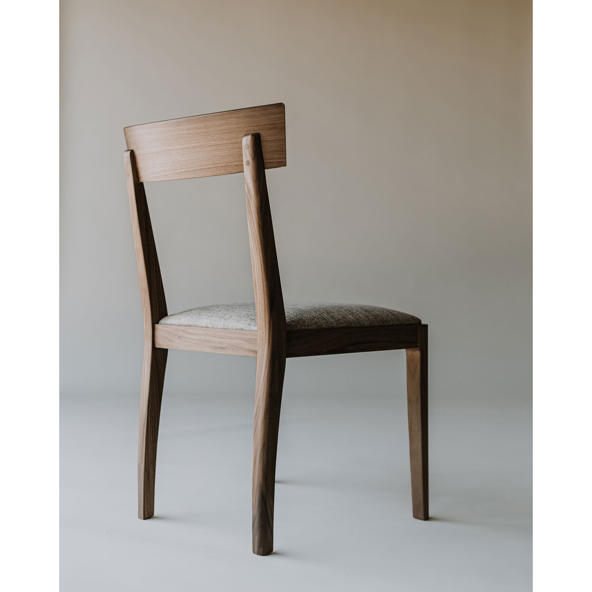 Leone Dining Chair Walnut Brown - Set Of Two large image 