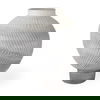 Blume 12.5H Off-White with Gray Textured Vase thumbnail 0