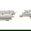 Plunge Sectional Sahara, Sectional Sofa by Moe's Home, 106" width x 34" height x 46" depth thumbnail 1