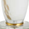Lyra White & Gold Table Lamp, by Uttermost, 1'3" width x 2'4.5" height x 1'3" depth thumbnail 8