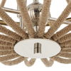 Lovelock 4 Light Rope Empire Chandelier thumbnail 7