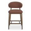 Ellie Counter Stool Rust, Counter & Bar Stool by Moe's Home, 19.5" width x 37" height x 22" depth thumbnail 1