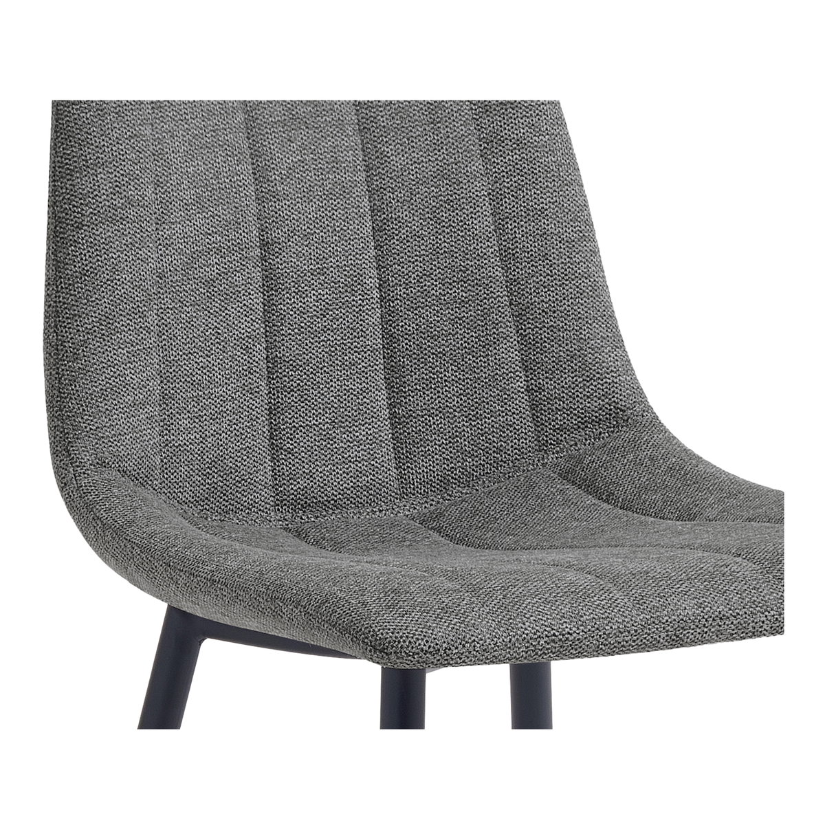 Alibi Counter Stool  Dark Grey-set Of Two, Counter & Bar Stool by Moe's Home, 17.7" width x 37" height x 20" depth View 6