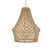 Macrame 4 Light Rope Pendant, Ceiling Light by Uttermost, 18" width x 25.5" height x 18" diameter thumbnail 3
