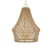 Macrame 4 Light Rope Pendant, by Uttermost, 18" width x 25.5" height x 18" diameter thumbnail 3