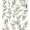 Olive Branch Charcoal Wallpaper, by York Wall, 33' length x 1'8.5" width x 0.02" depth thumbnail 1