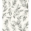 Olive Branch Charcoal Wallpaper, by York Wall, 33' length x 1'8.5" width x 0.02" depth thumbnail