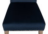 Hugo Oval Side Chair  Old World Walnut, by Sarreid, 1'11" length x 1" width x 3'2" height thumbnail 4