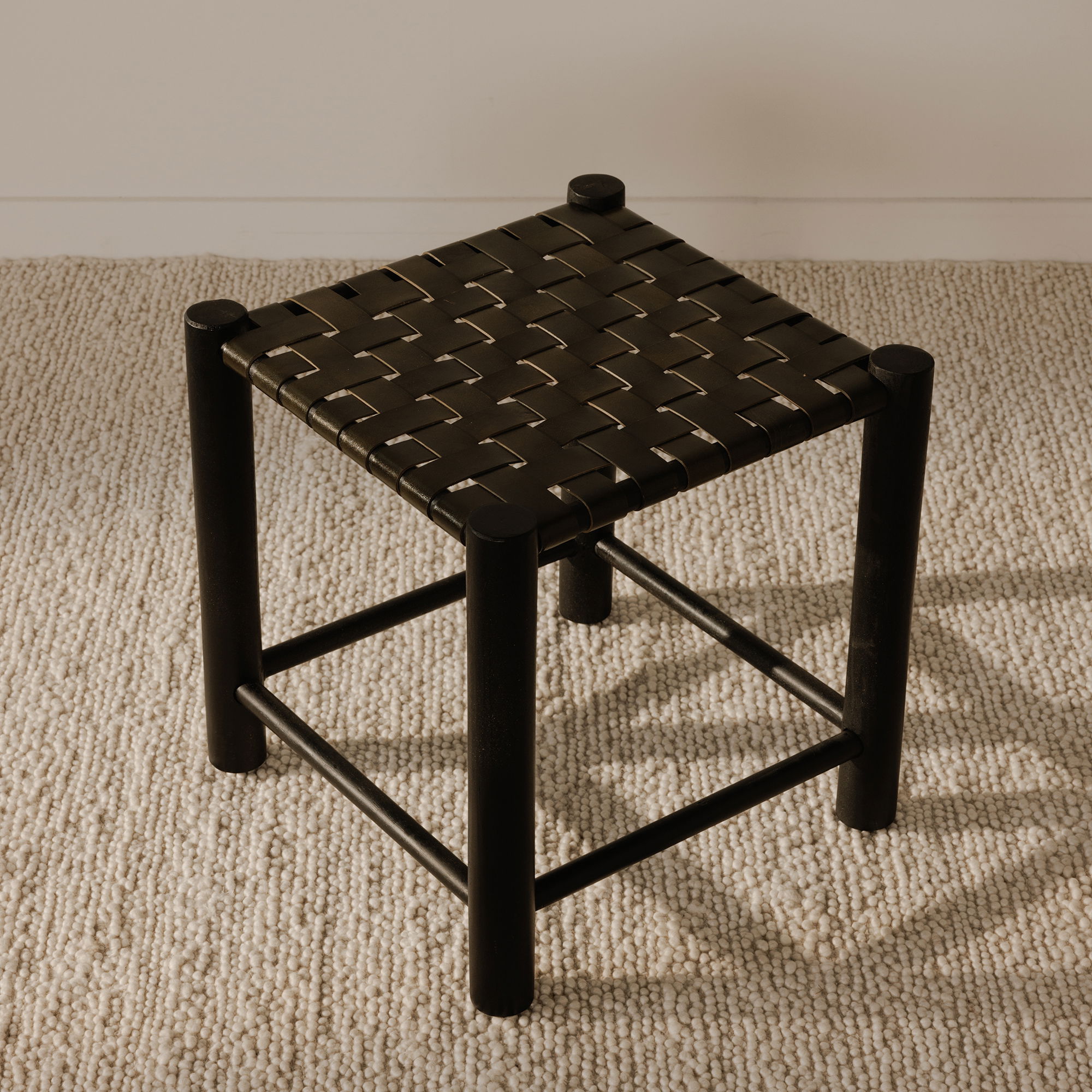 Selby Stool Olive, Counter & Bar Stool by Moe's Home, 18" width x 18" height x 18" depth View 8