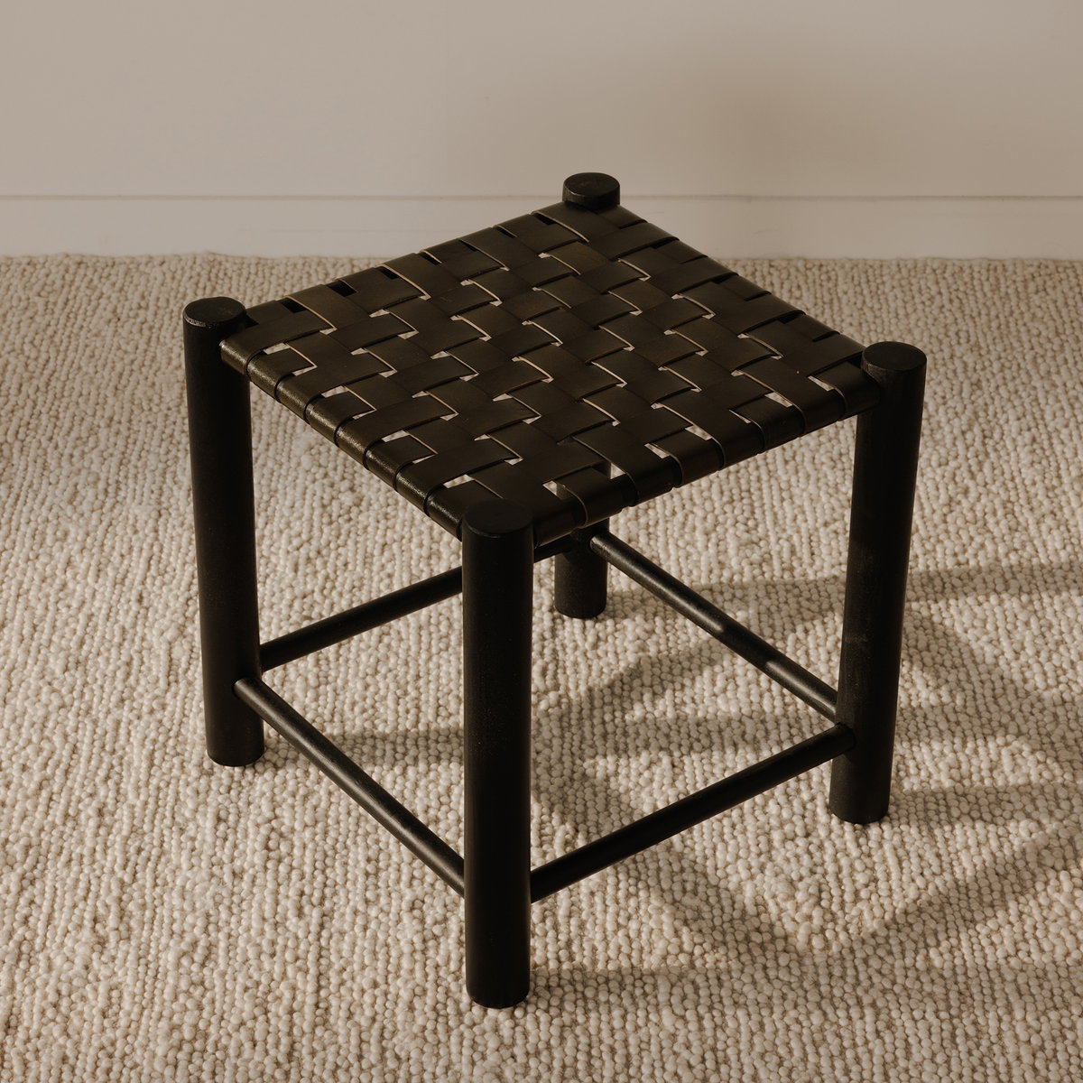 Selby Stool Olive, Counter & Bar Stool by Moe's Home, 18" width x 18" height x 18" depth View 8